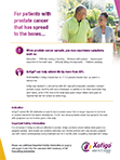 Xofigo® patient symptom sheet